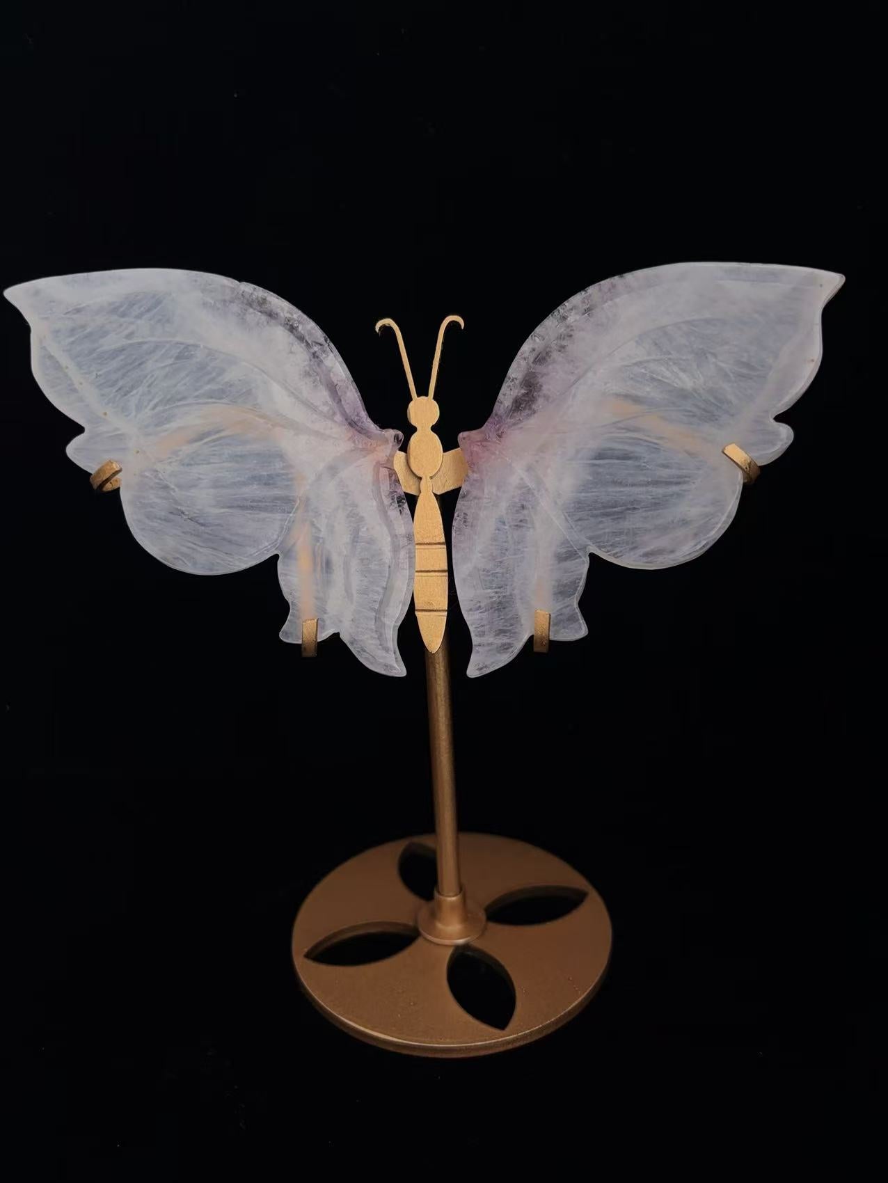 Amethyst Butterfly Carving | Glaucopsyche