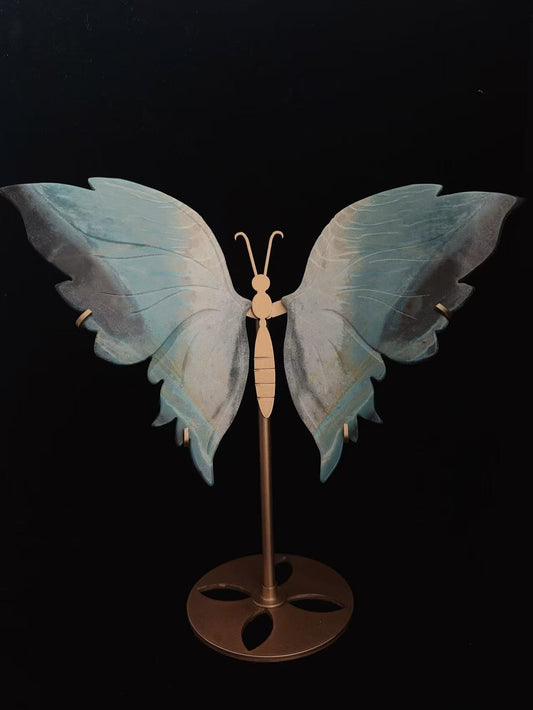 Hydeoxypatite Butterfly Carving | Papilio Zalmoxis